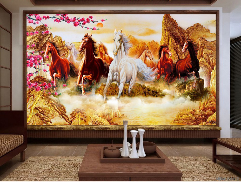 Tranh bát mã MBM-218KG